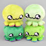 Green Octopus Plush Collection