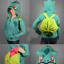 Bulbasaur Hoodie with Bulb Backpack Vers. 2.0