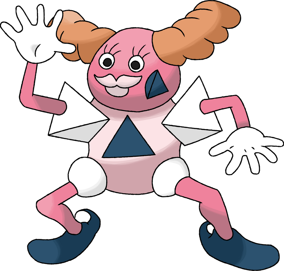 Mrs. Mime | Fakemon by YoungsterJack on DeviantArt