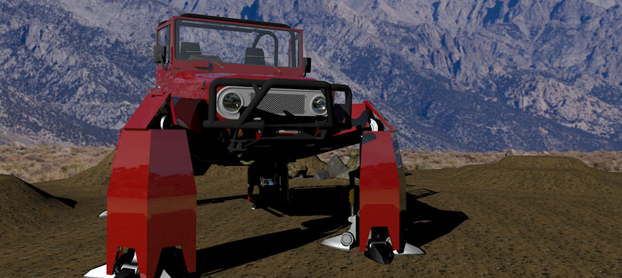 FJ40 Quadraped  Render 3