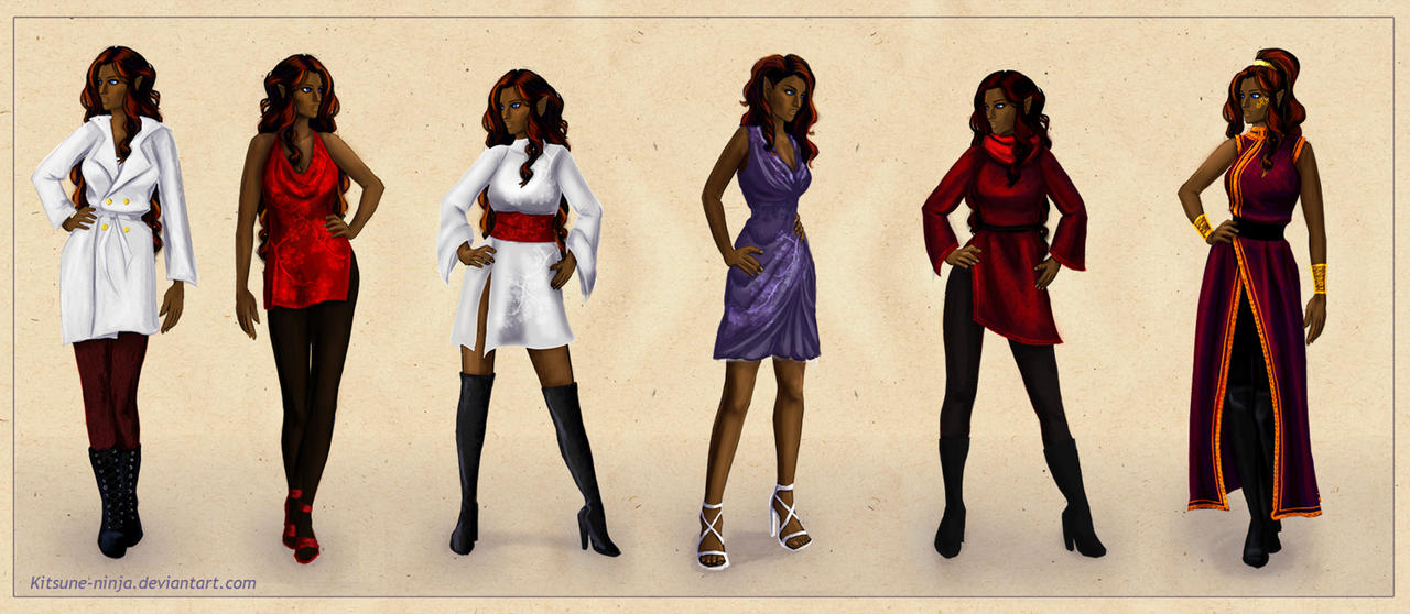 Amaranth Outfits 1