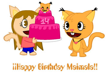 Happy B-Day Maimala by HTF-Characters