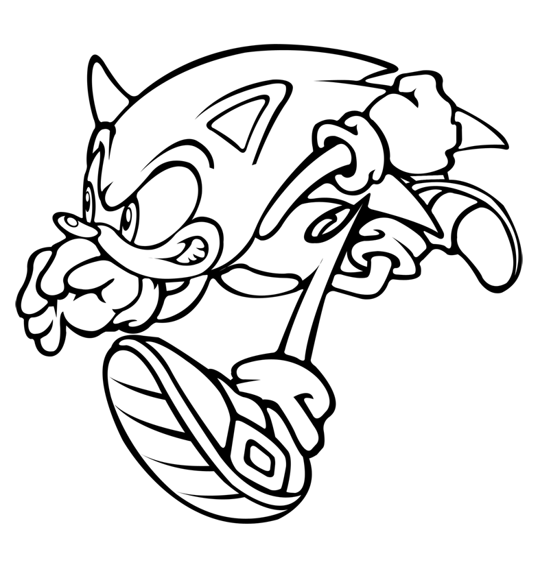 Sonic lineart