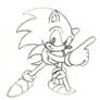 classic sonic Commission sketch