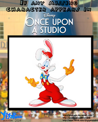 If Roger Rabbit appears in Once Upon A Studio