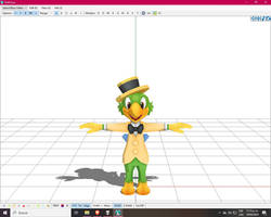 MMD Jose Carioca WIP