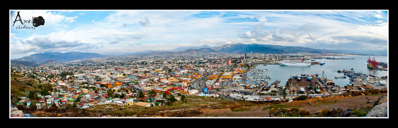 Ensenada, Mexico - Panoramic