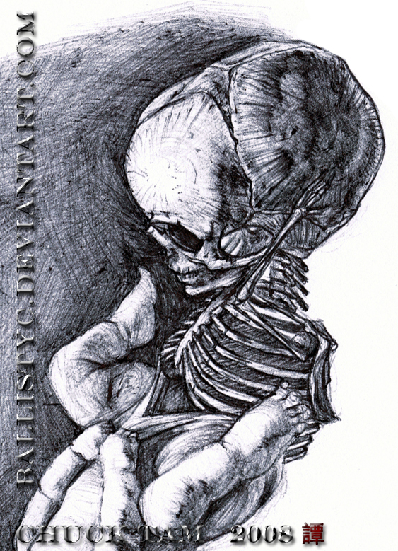 Fetus drawing DETAIL