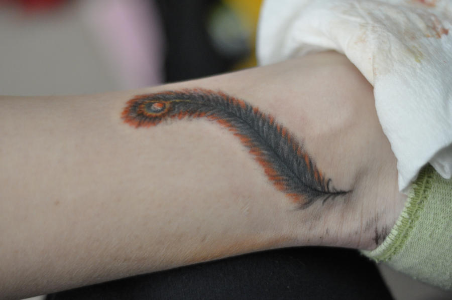 Peacock feather Tattoo