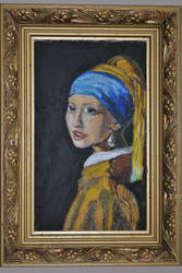 Lizard-Girl with a Pearl Earring