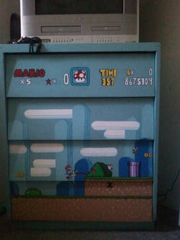 Super Mario World Dresser