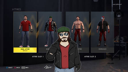 I'm on the WWE 2K22 Community Creations Suite!