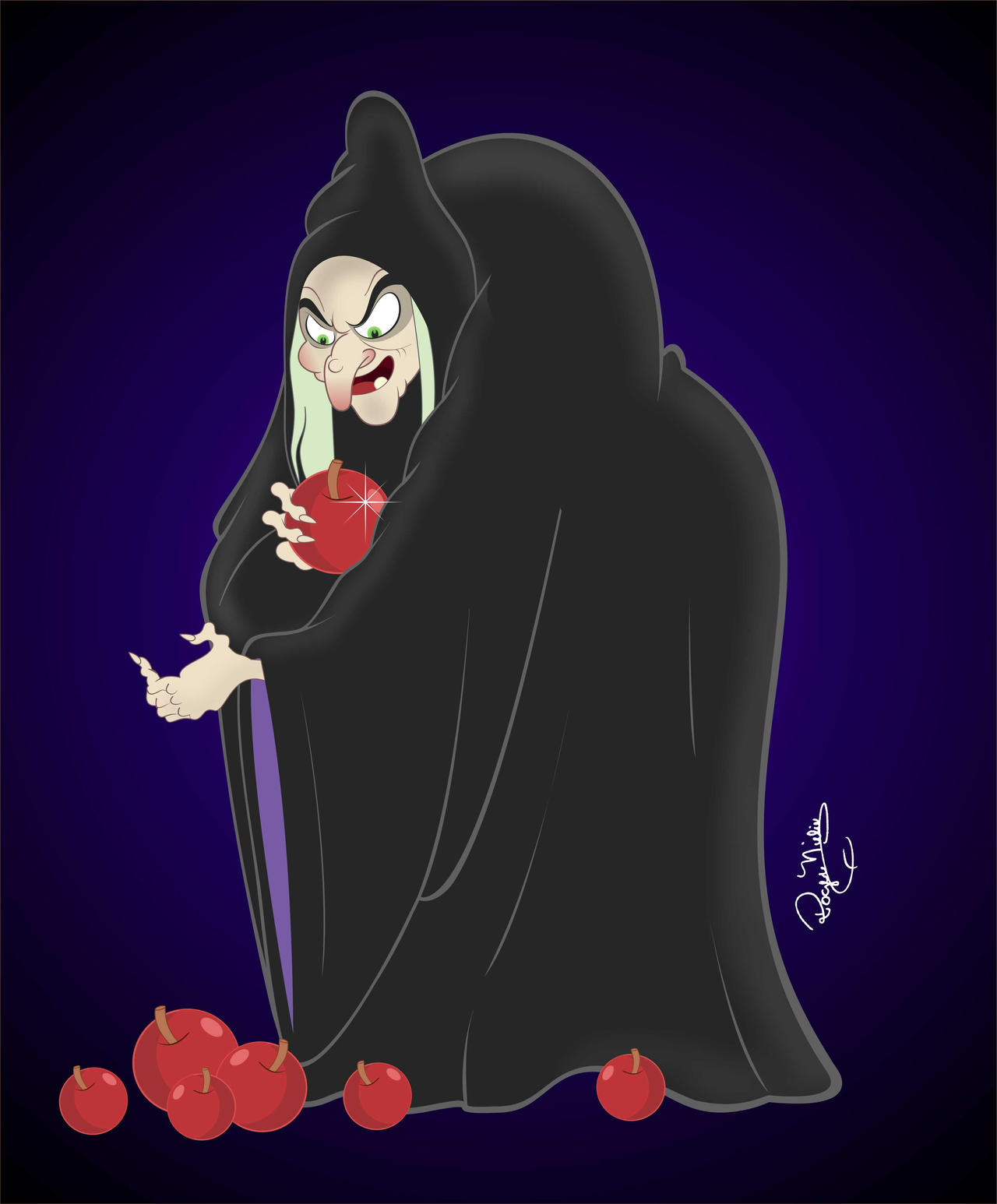 Bruxa - Branca de neve by rogernilio on DeviantArt