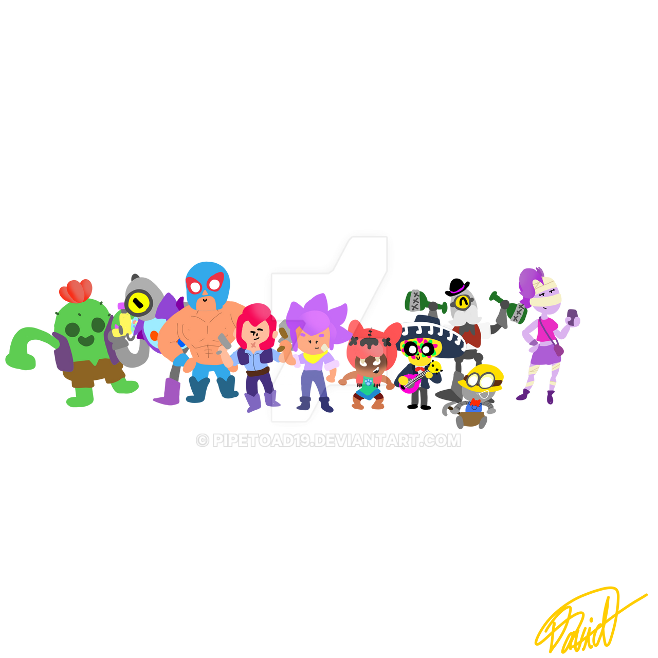 Brawl Stars 10 (spike) by Pipetoad19 on DeviantArt