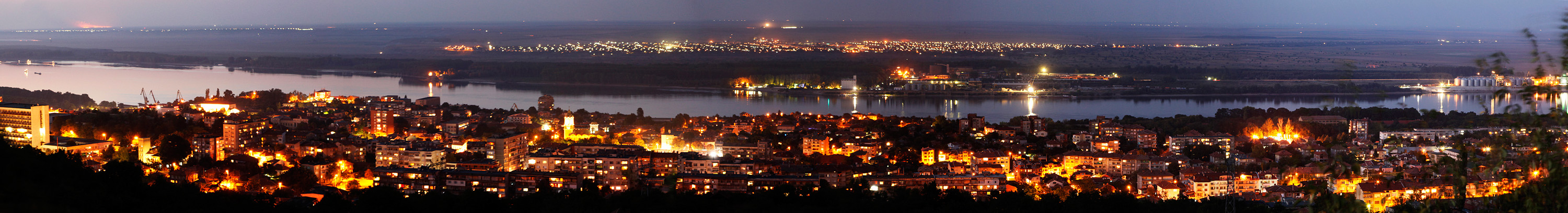 Svishtov at night