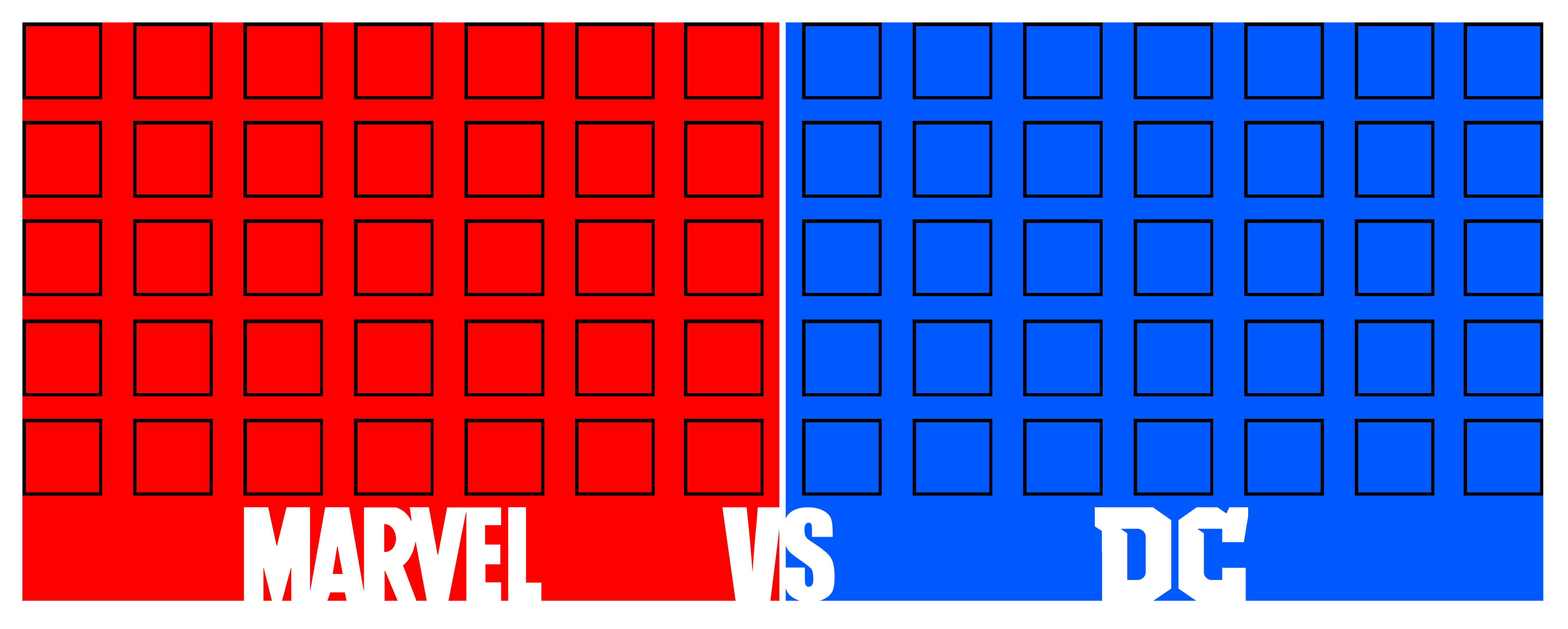 Marvel vs DC Universe War Roster Template by ToonAniMexico15 on DeviantArt