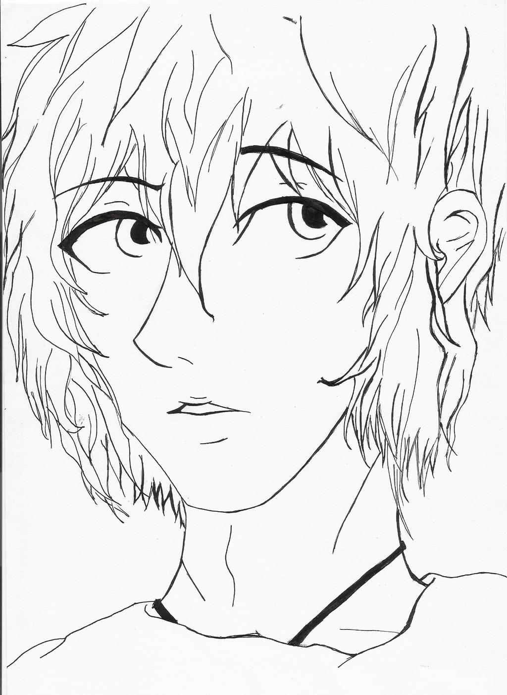 Cocker-kun's lineart XDD