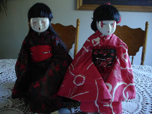 My Creepy Japanese Dolls 1