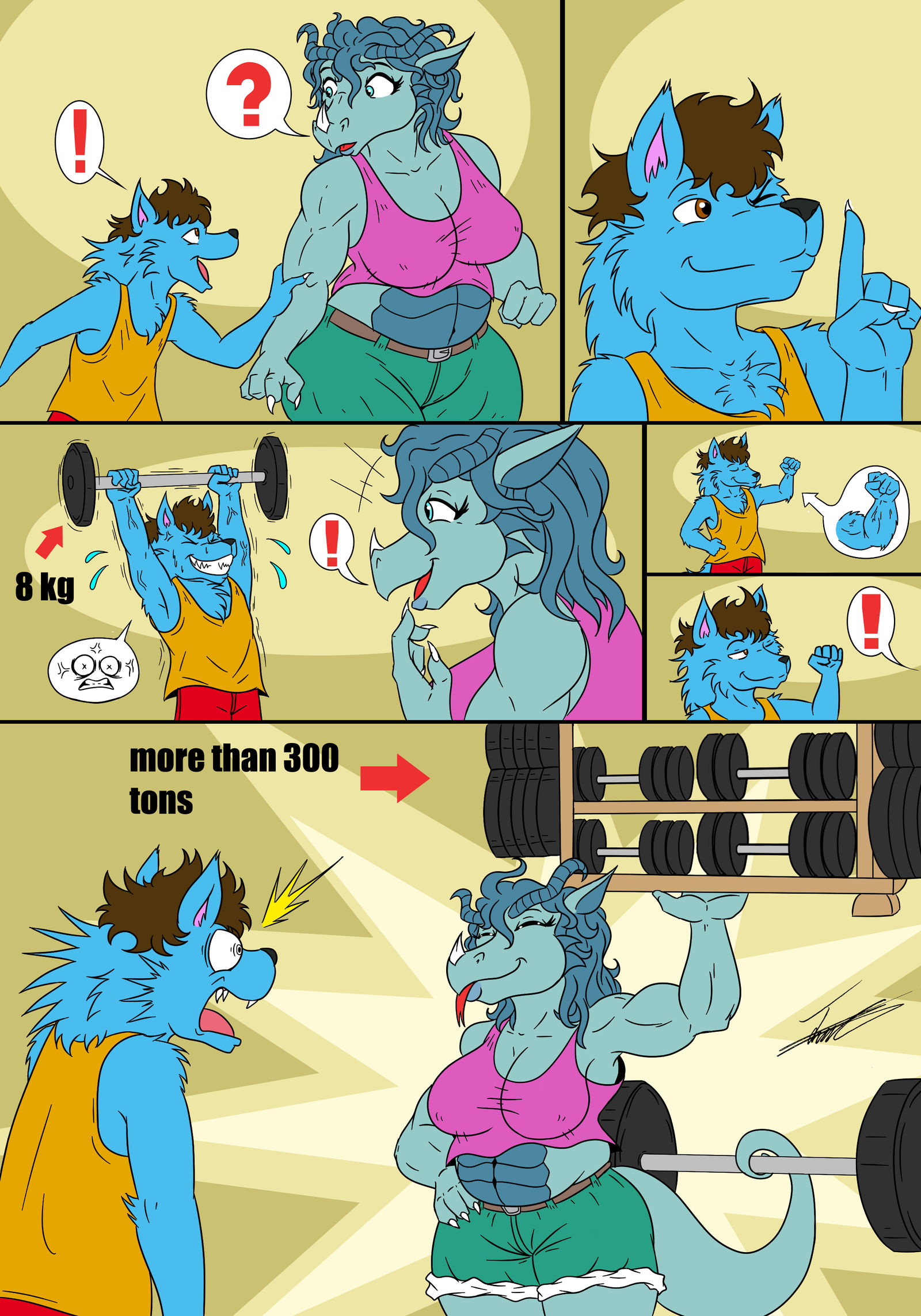 In the Gym With Aurora