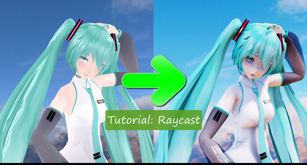 MMD Raycast Tutorial by Gumarin on DeviantArt