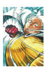 One Punch Man Artwork Saitama