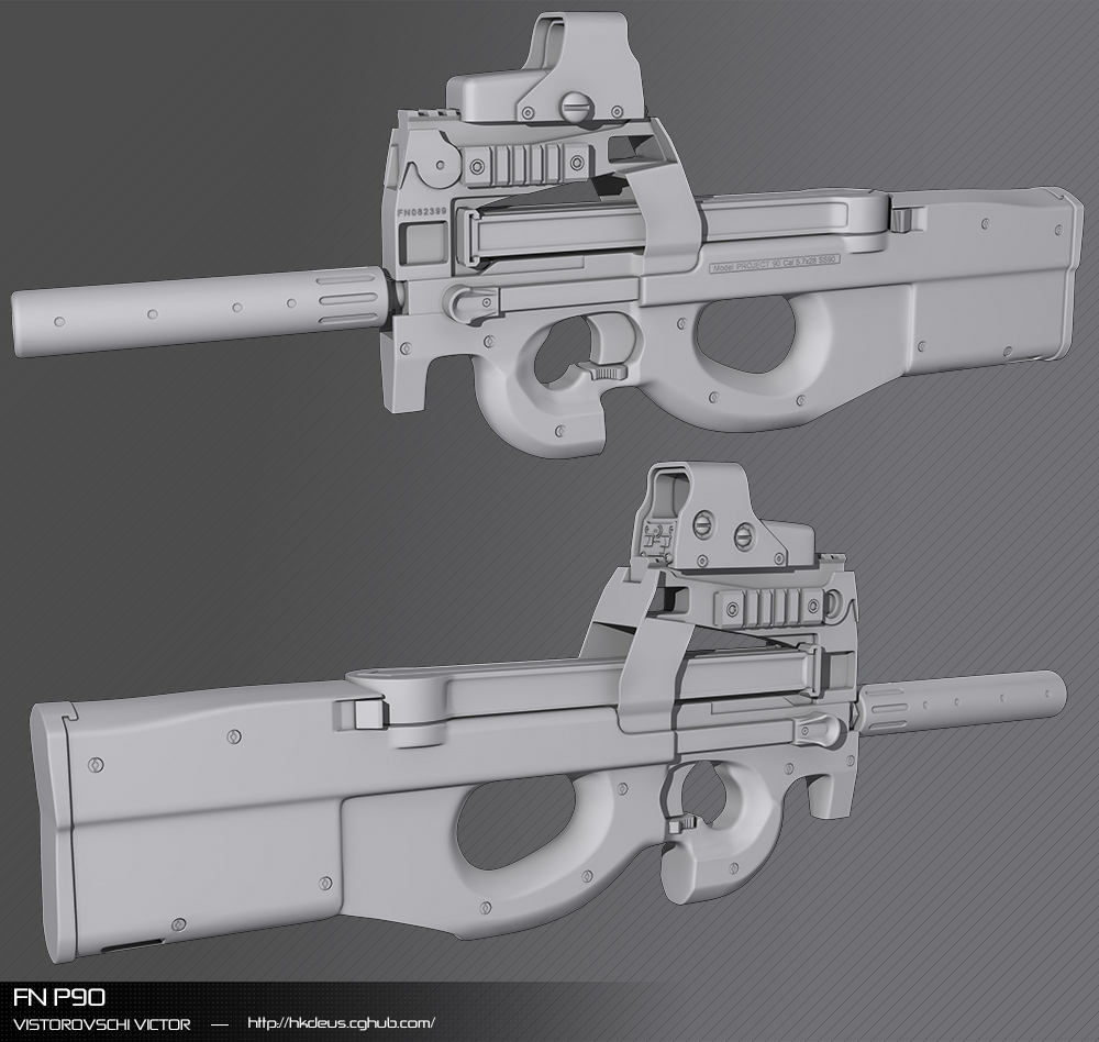 Fn P90 By Demonlordhakubi On Deviantart Fn P90 By Demonlordhakubi On Deviantart