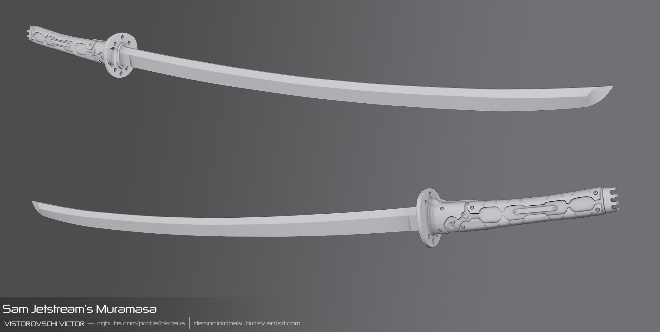 Murasama sword 3D model