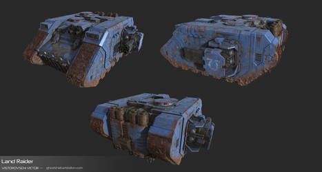 Land Raider by DemonLordHakubi