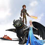 The Dragon Rider and The Snow Queen