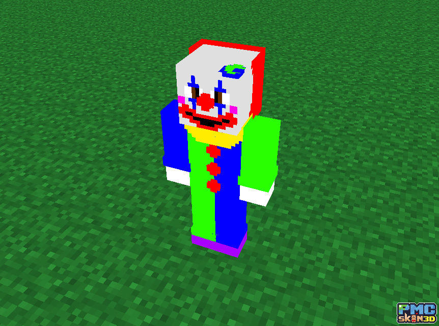 Minecraft Rodeo Clown Minecraft Jack de Clown (Remastered) by BlackJackRadar on DeviantArt