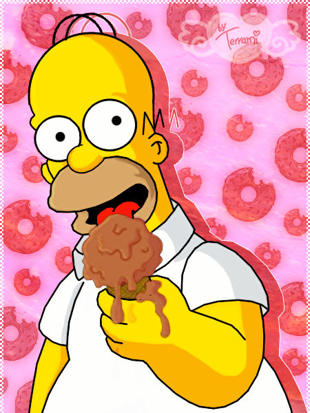 Ммм мороженое. Гомер симпсон ест. Пончик «гомер». Гомер симпсон ест пончик. Гомер мороженое.