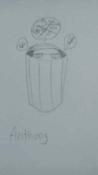 Anthony the garbage can