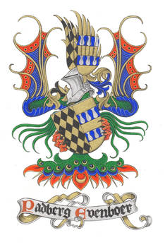 heraldic bookplate