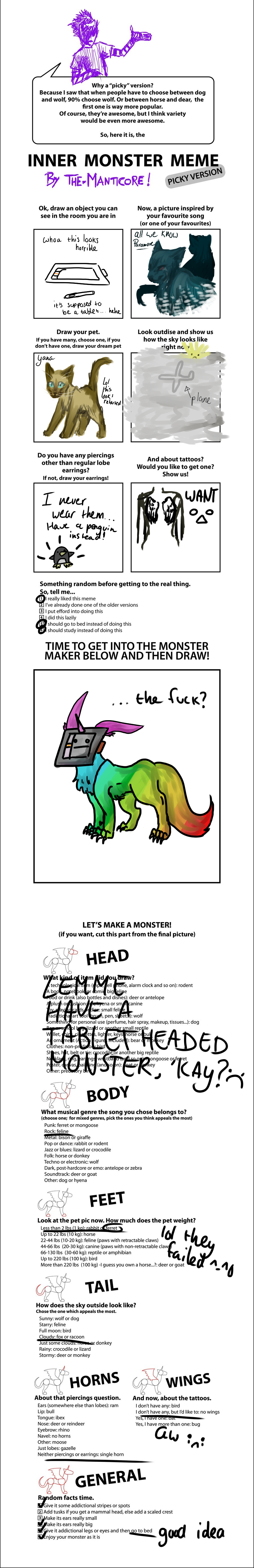 Inner Monster MEME by Quelance on DeviantArt