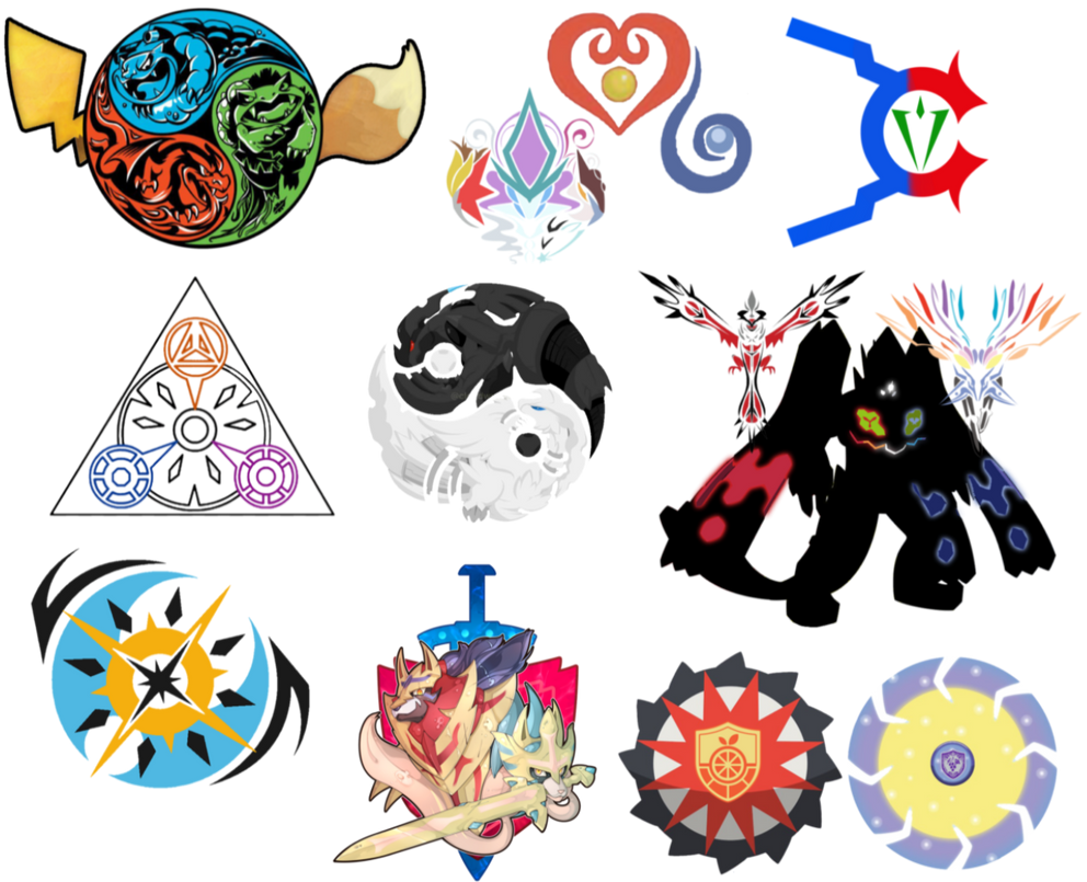 Pokemon all Generation Emblems by Lidni56 on DeviantArt