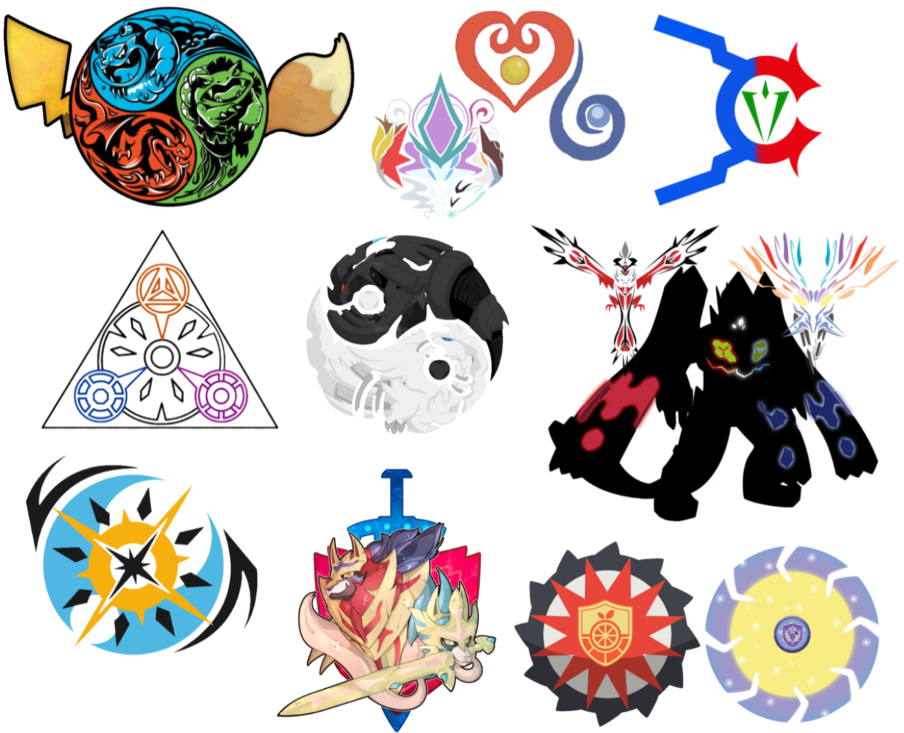 Normalcy Emblems Pokemon all Generation Emblems by Lidni56 on DeviantArt