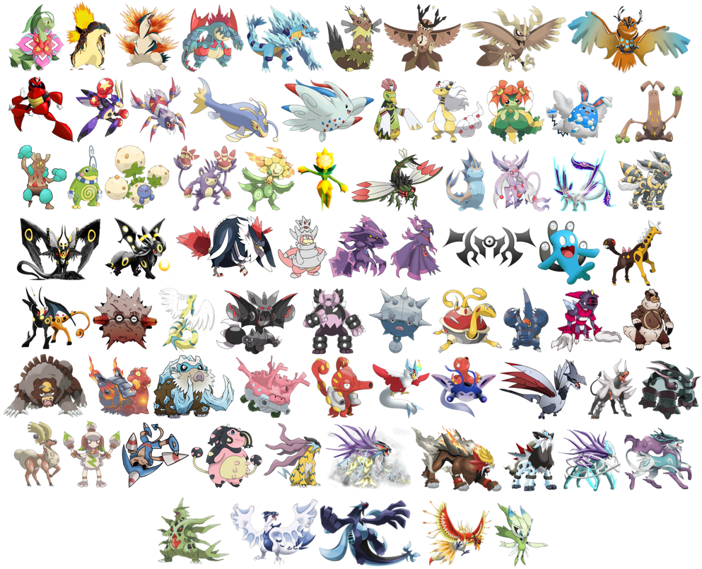 Pokemon Generation 2 Mega Evolution by Lidni56 on DeviantArt