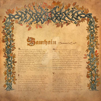 Book of Shadows, Samhain
