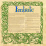 Imbolc, Book Of Shadows