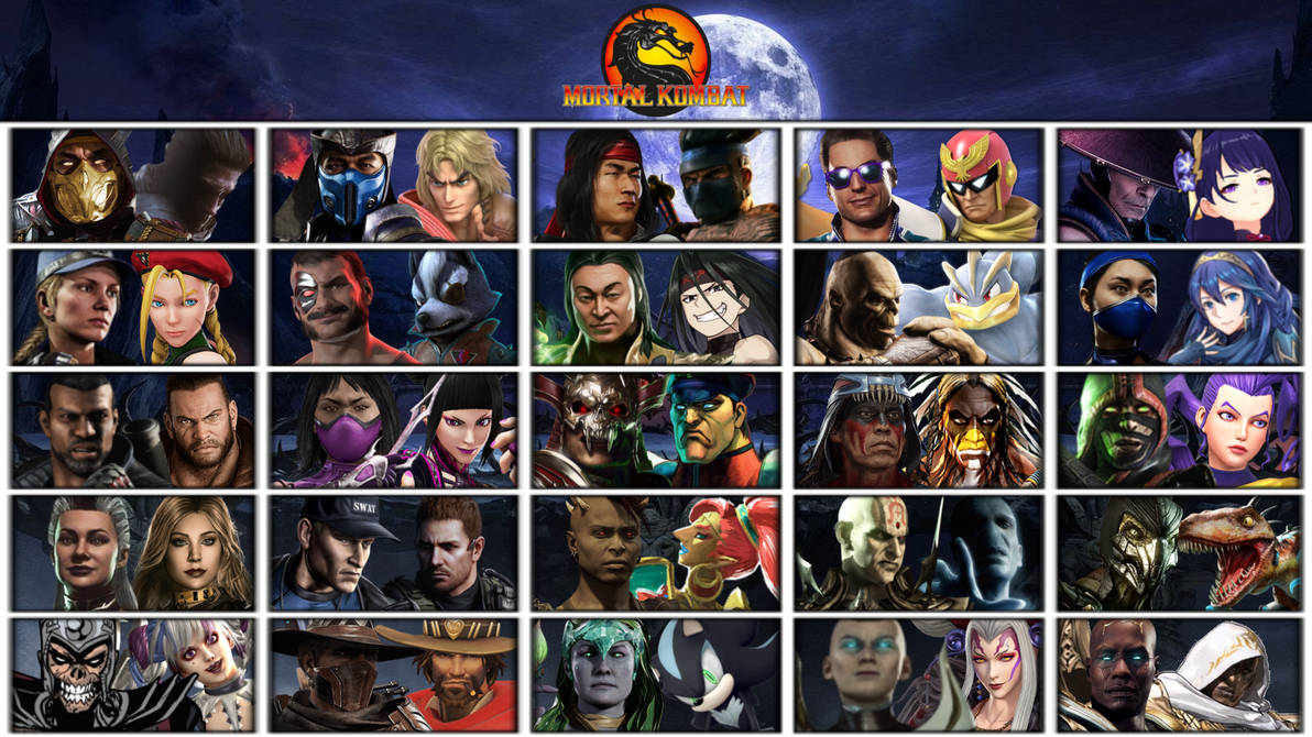 Mortal Kombat 11 - My Roster by DENDEROTTO on DeviantArt