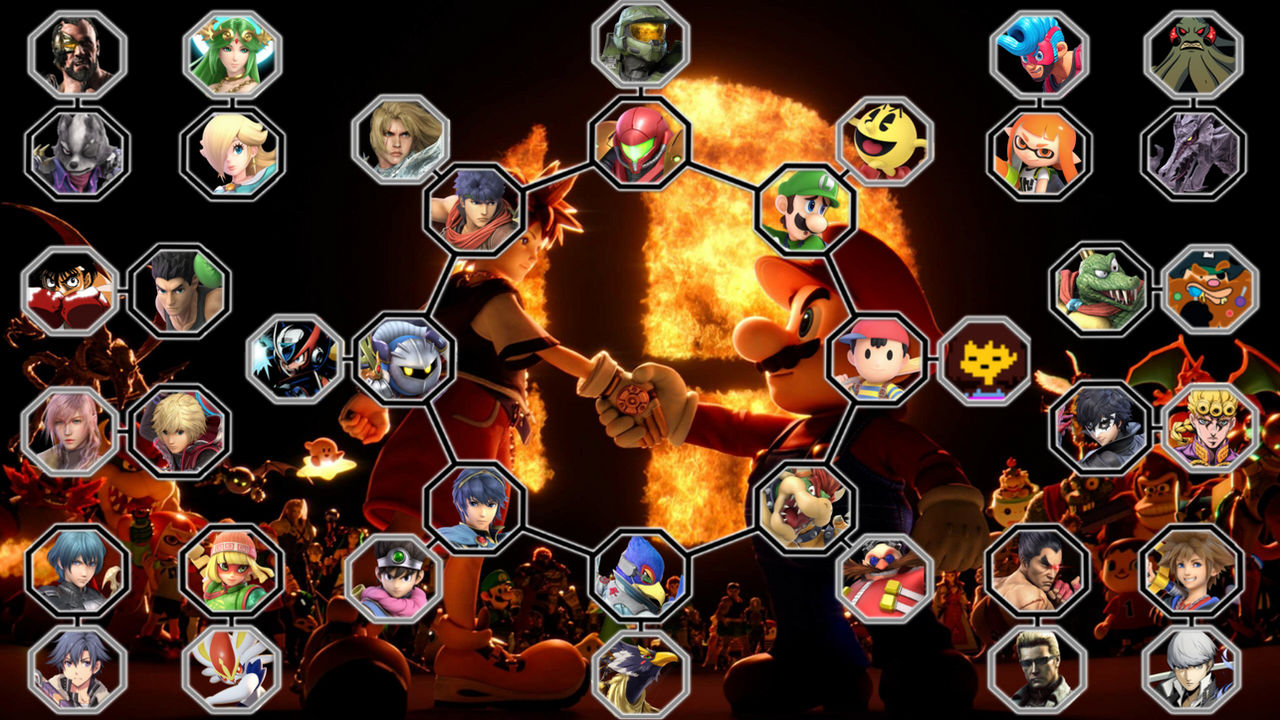 Matchup Wheel Super Smash Bros. Ultimate by InklingMain on DeviantArt