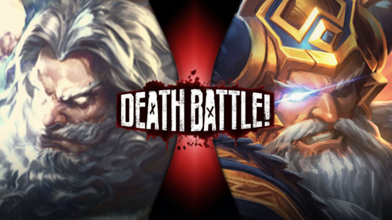 Zeus VS Odin by InklingMain on DeviantArt