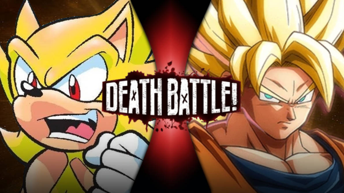 Sonic VS Goku by InklingMain on DeviantArt