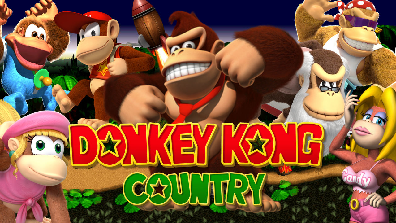 Donkey Kong Country Wallpaper by InklingMain on DeviantArt