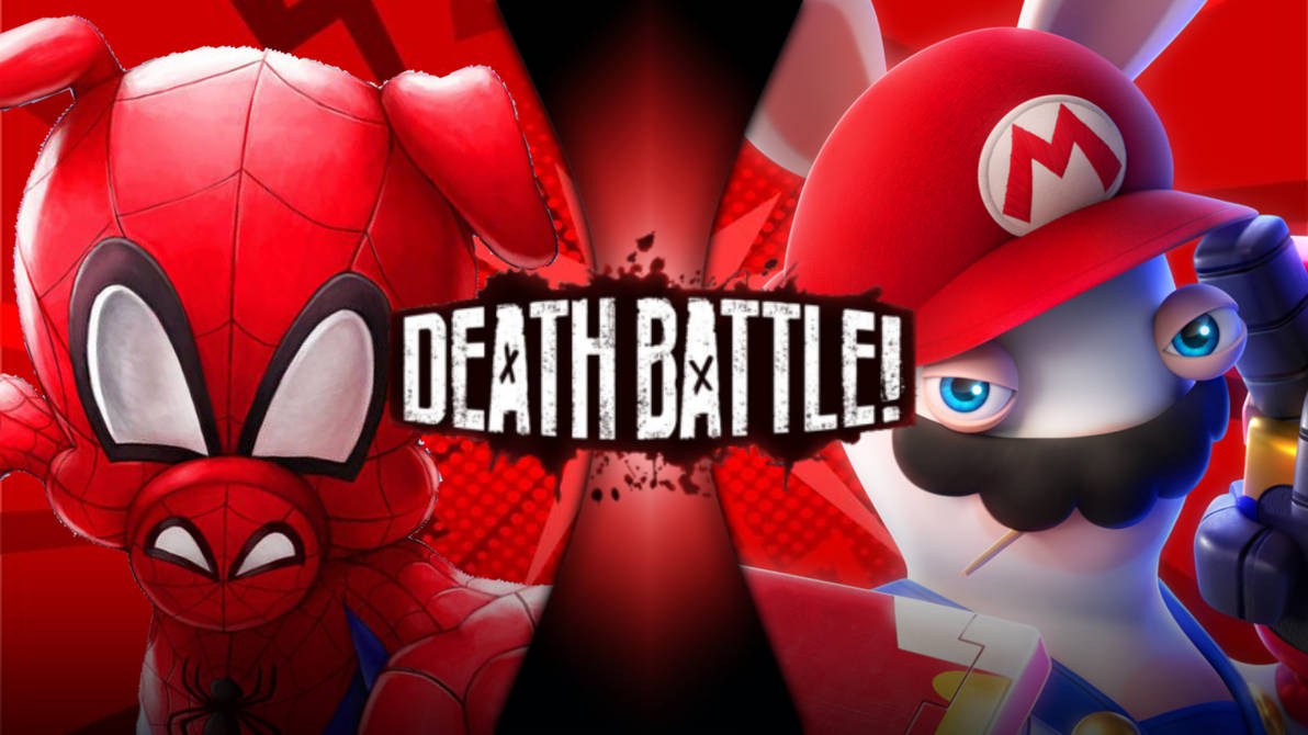 Spider-Ham VS Rabbid Mario by InklingMain on DeviantArt