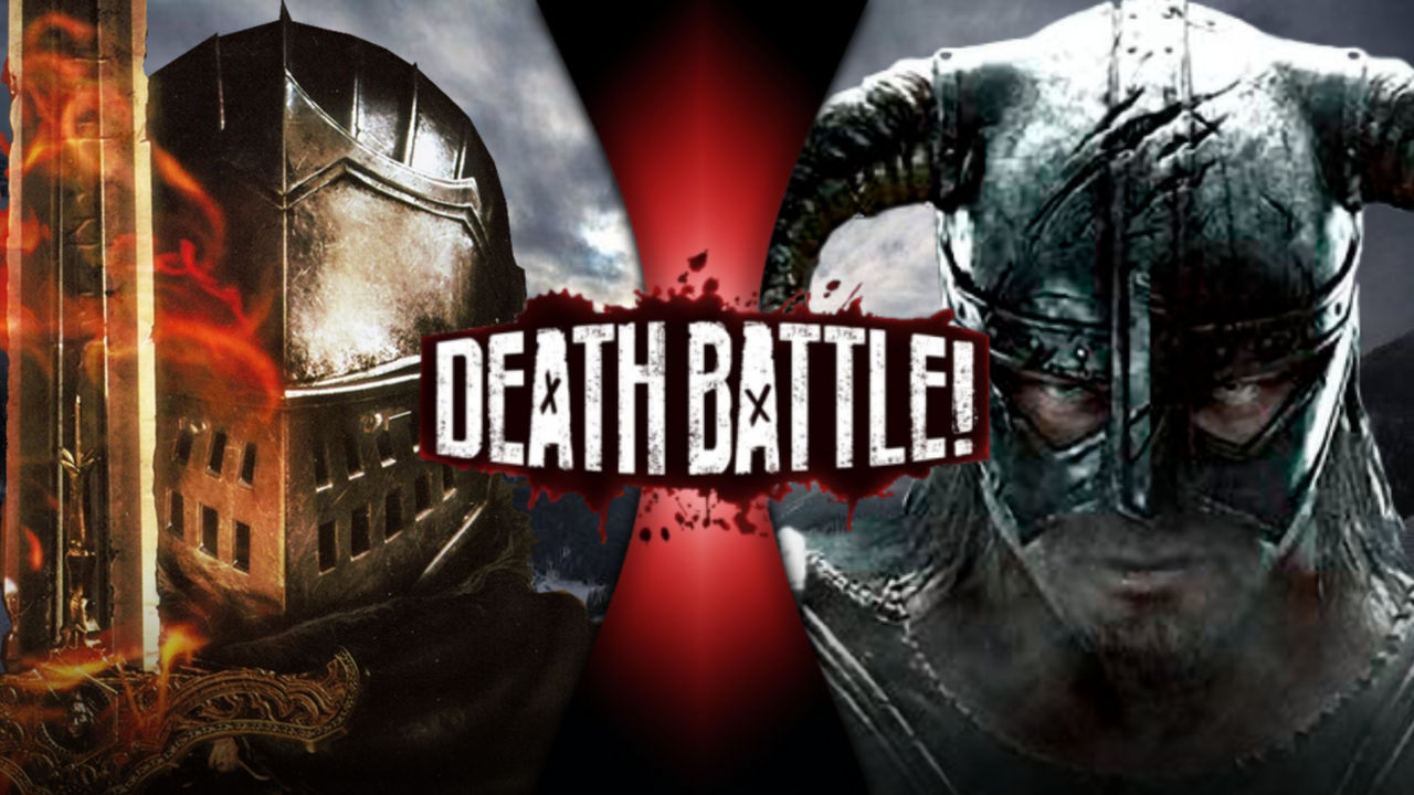 Chosen Undead VS Dragonborn by InklingMain on DeviantArt