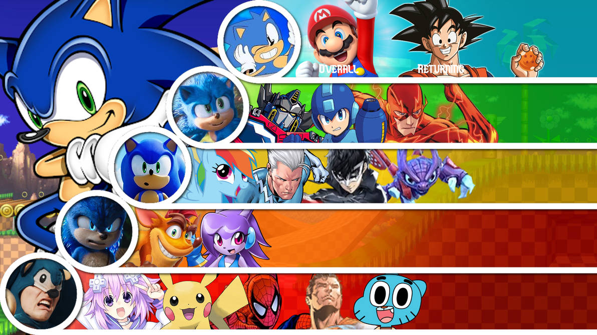 Sonic Matchup Tier List by InklingMain on DeviantArt