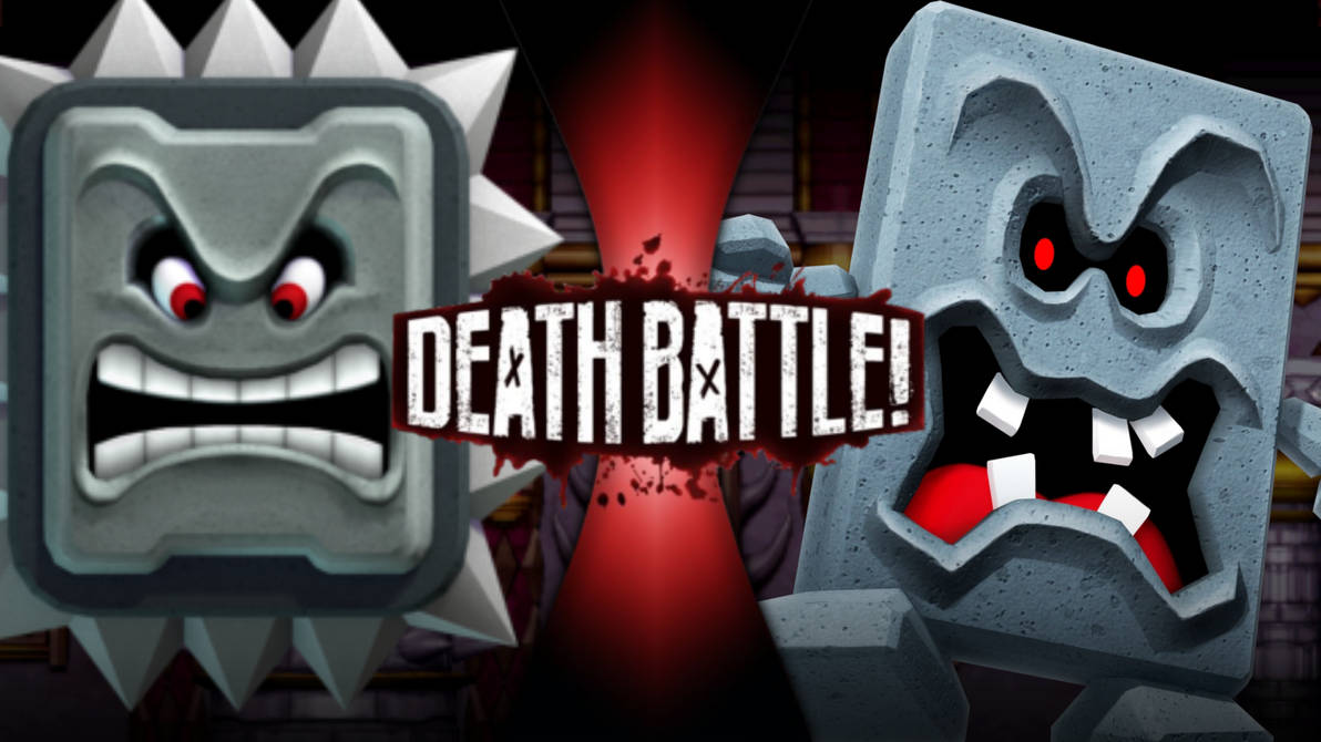 Thwomp VS Whomp by InklingMain on DeviantArt
