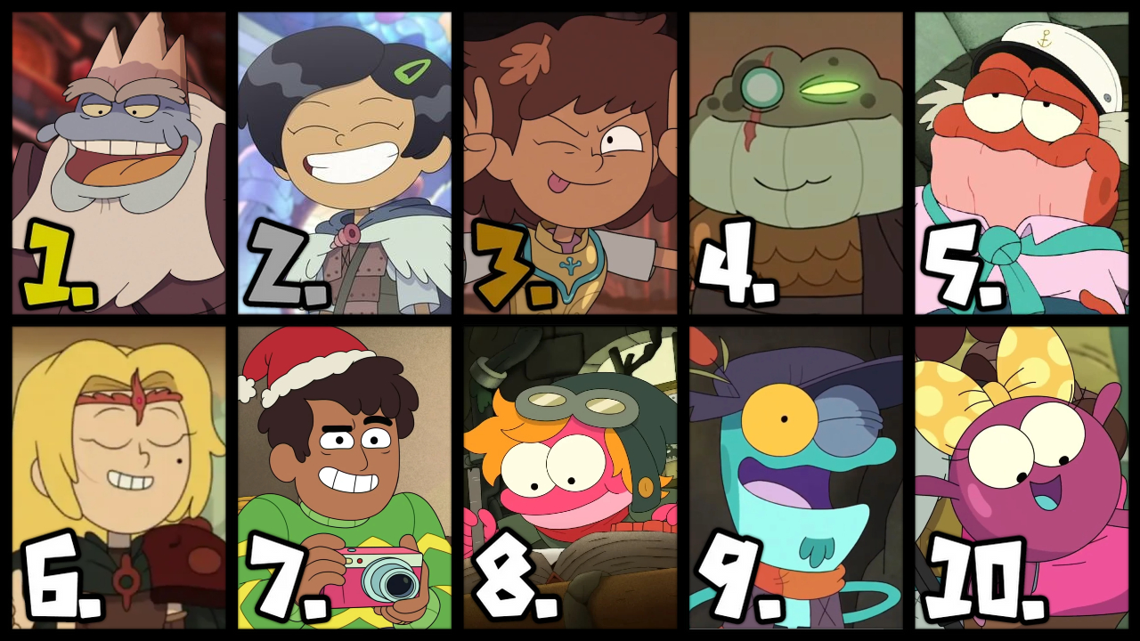 My 10 Favorite Amphibia Characters by InklingMain on DeviantArt