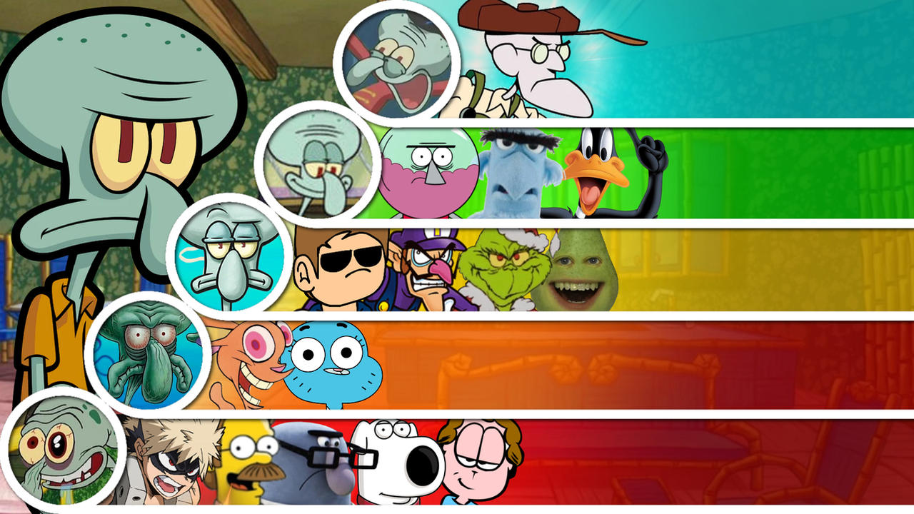 Squidward Matchup Tier List by InklingMain on DeviantArt